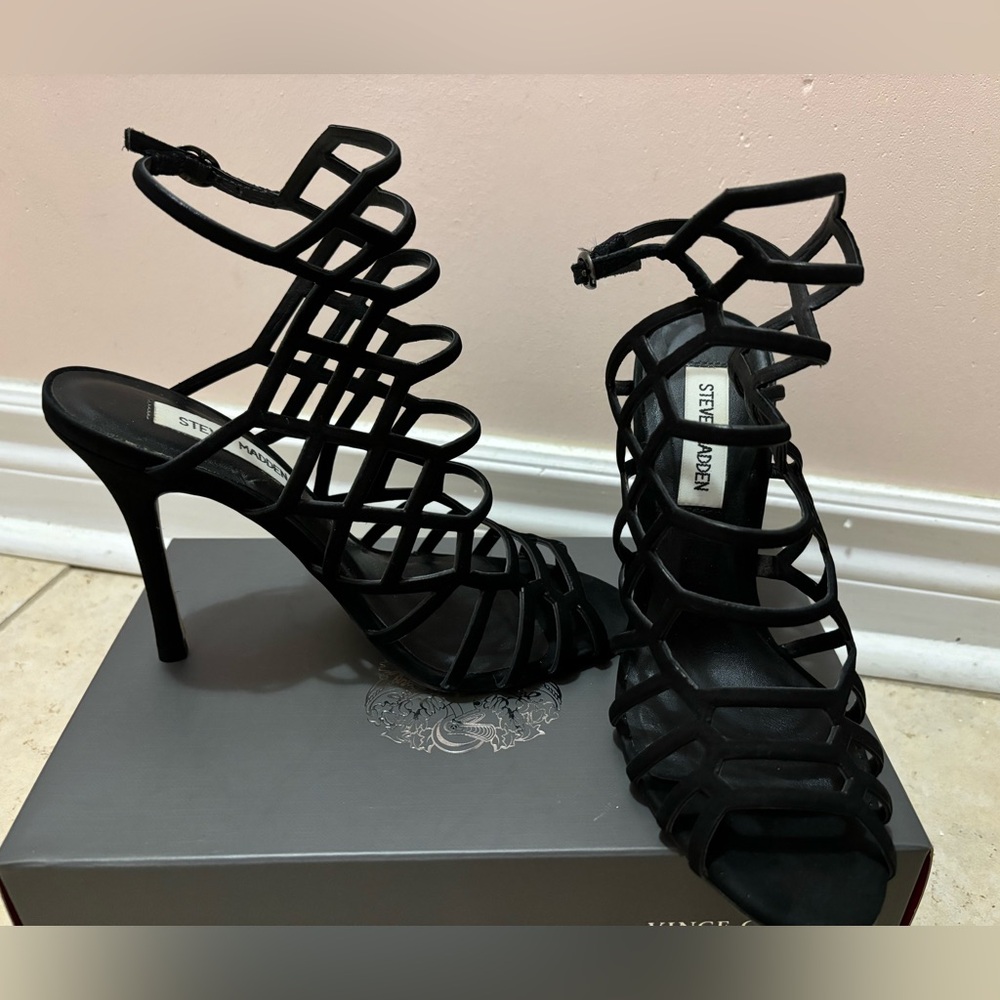 Steve Madden Black Heels